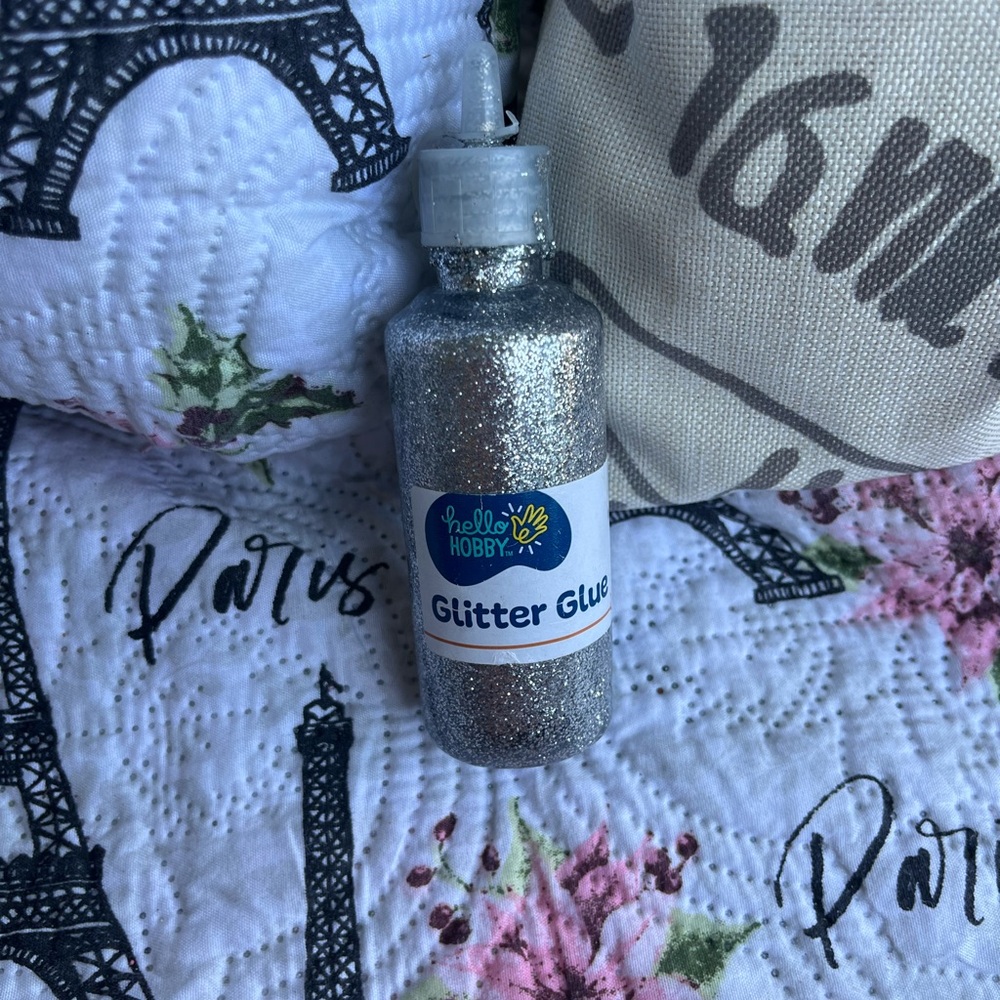 Silver Glitter Glue for Kids